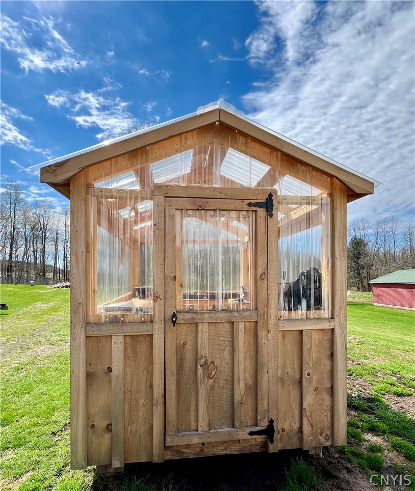 1462 Onionville Road Sterling, NY 13156 - Photo 32 of 41 Greenhouse is included and has electric !