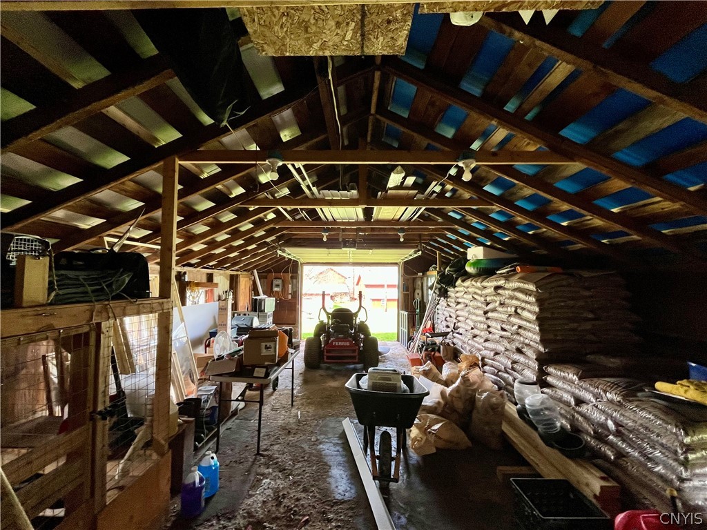 1462 Onionville Road Sterling, NY 13156 - Photo 38 of 41 Storage Space in the front of garage/barn.