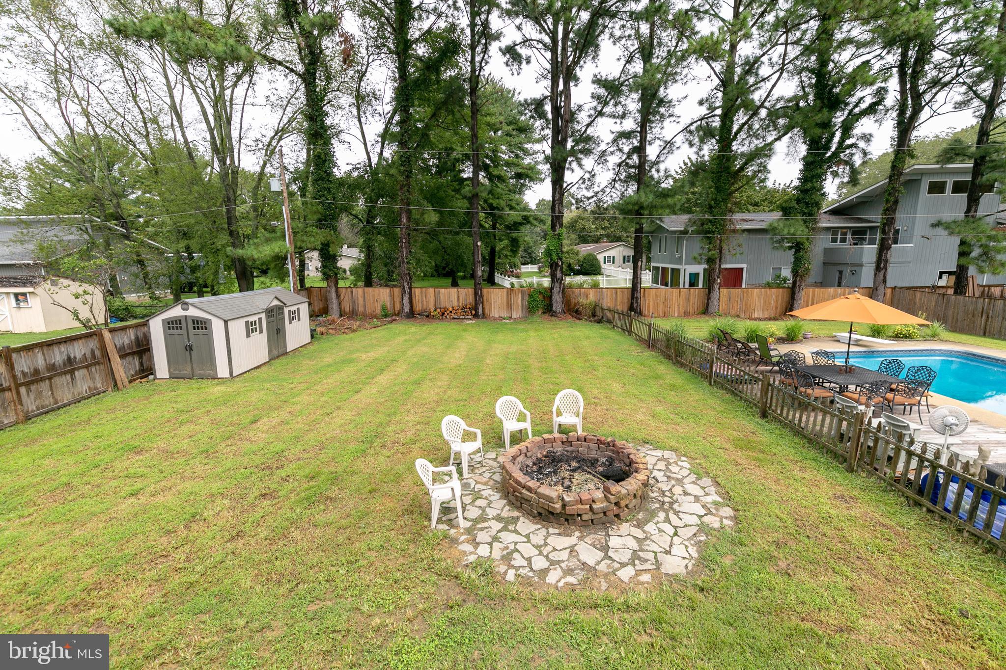 105 Rutledge Road Queenstown, MD 21658 - Photo 20 of 57 Fabulous Yard with New Shed & Firepit