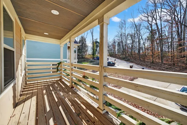 a view of a door of the house