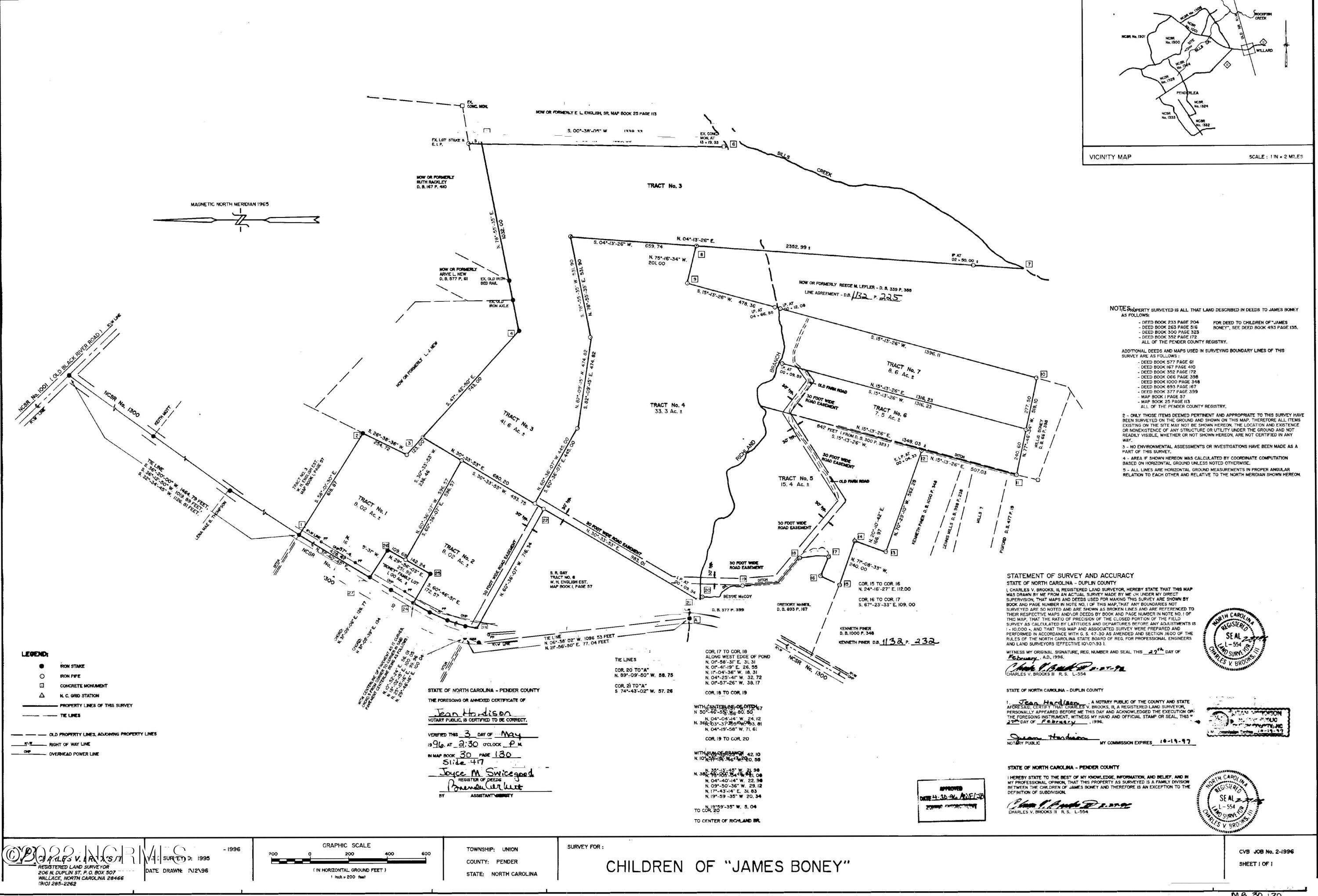 4 Englishtown Road Willard, NC 28478 - Photo 2 of 4 Tract 4 englishtown rd