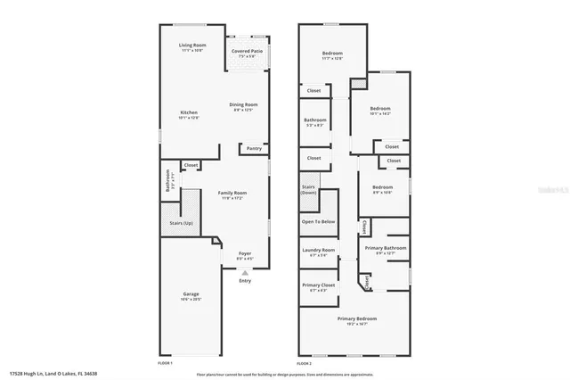 $290,000 | 17528 Hugh Lane, Land O Lakes, FL 34638