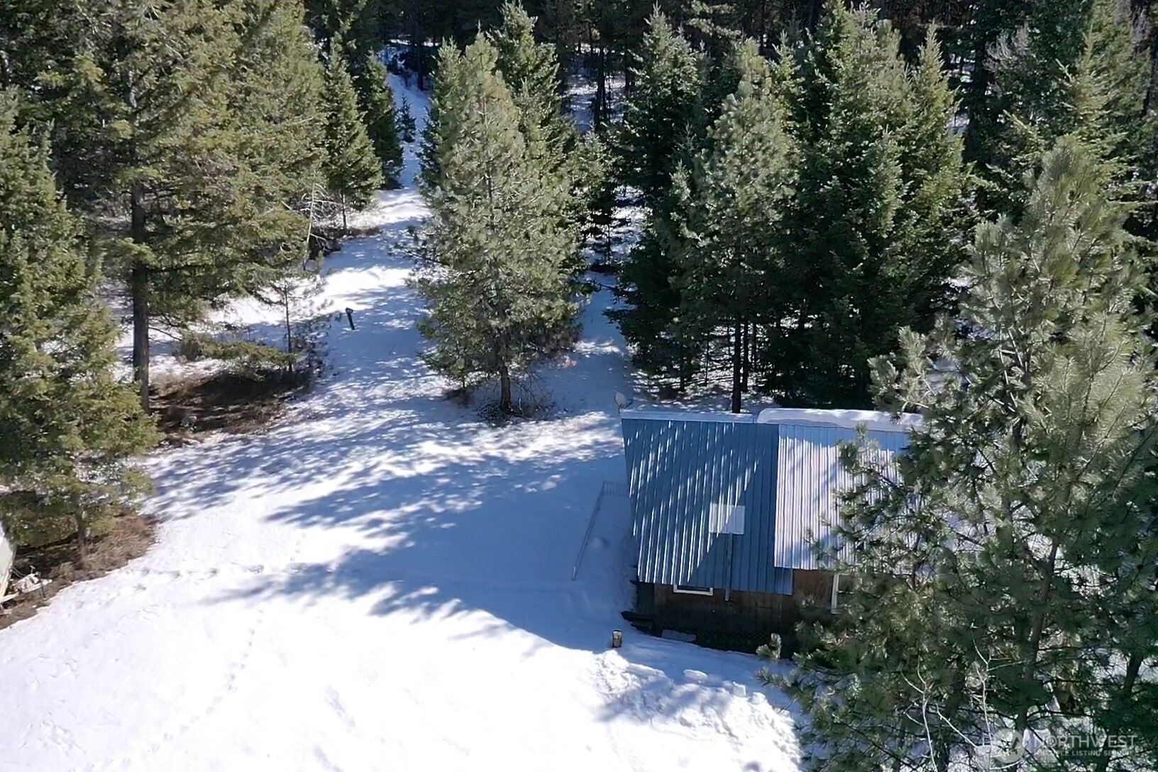 65A Spring Meadow Lane Oroville, WA 98844 - Photo 28 of 40 a view of a yard with trees