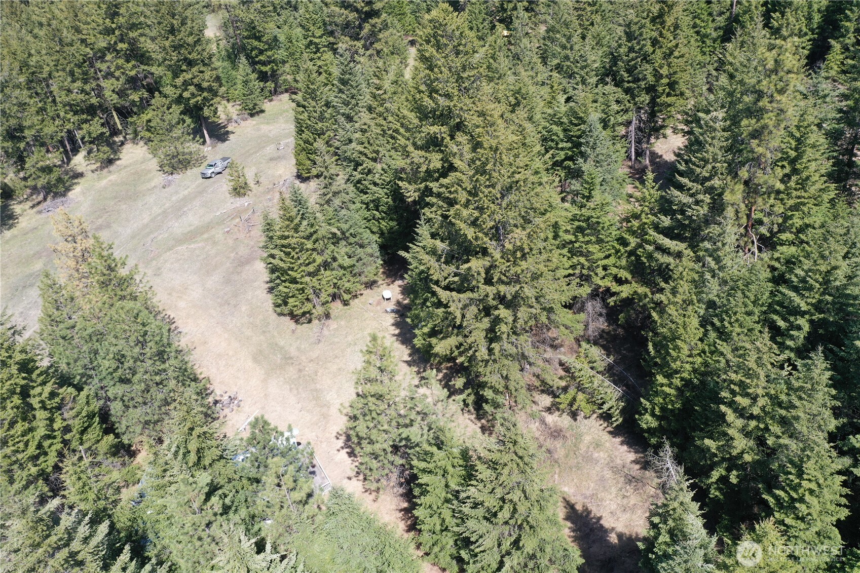 65A Spring Meadow Lane Oroville, WA 98844 - Photo 8 of 40 a view of a forest with a building