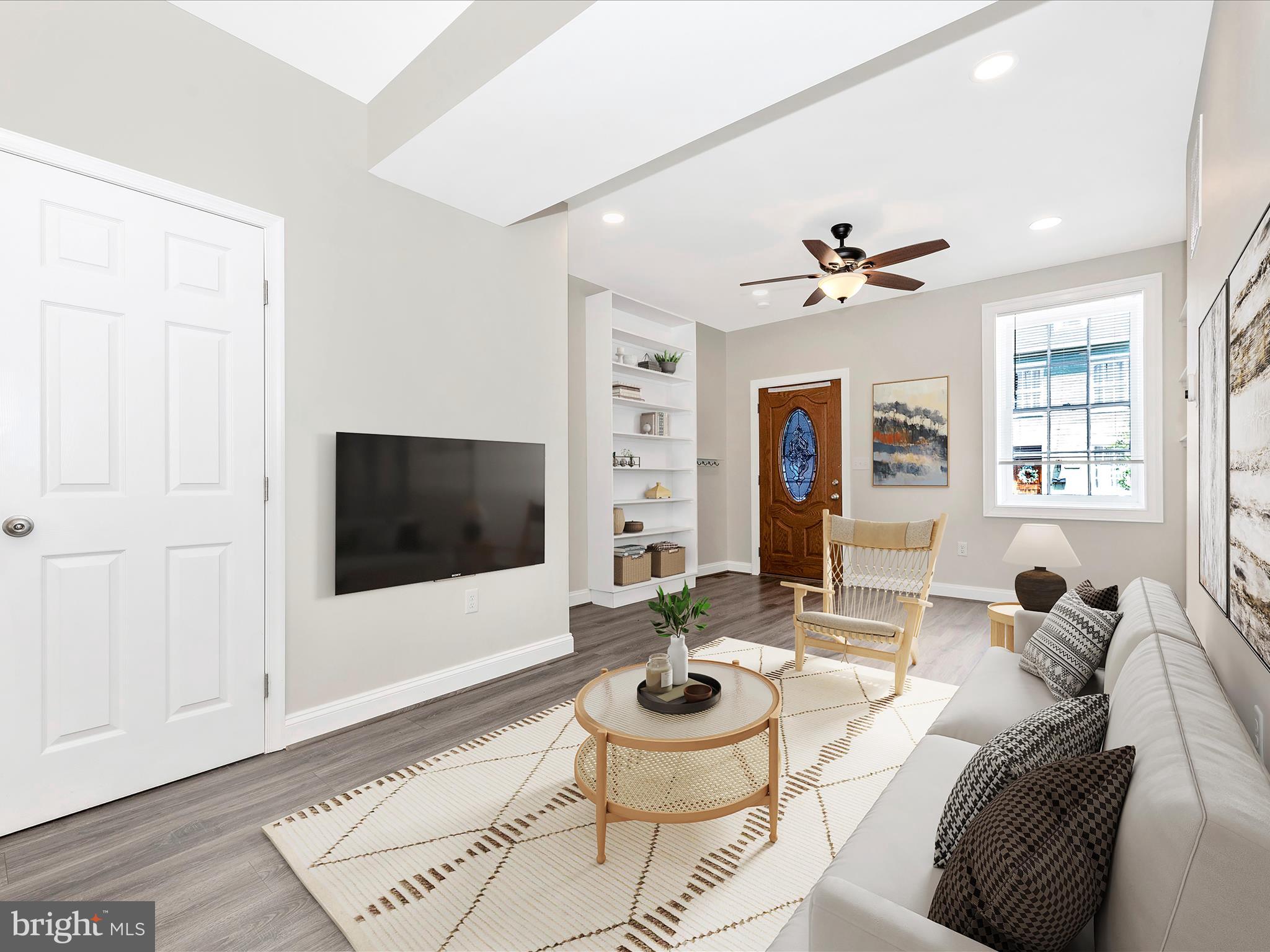 232 East 6th Street Frederick, MD 21701 - Photo 10 of 55 Virtually Staged Livingroom
