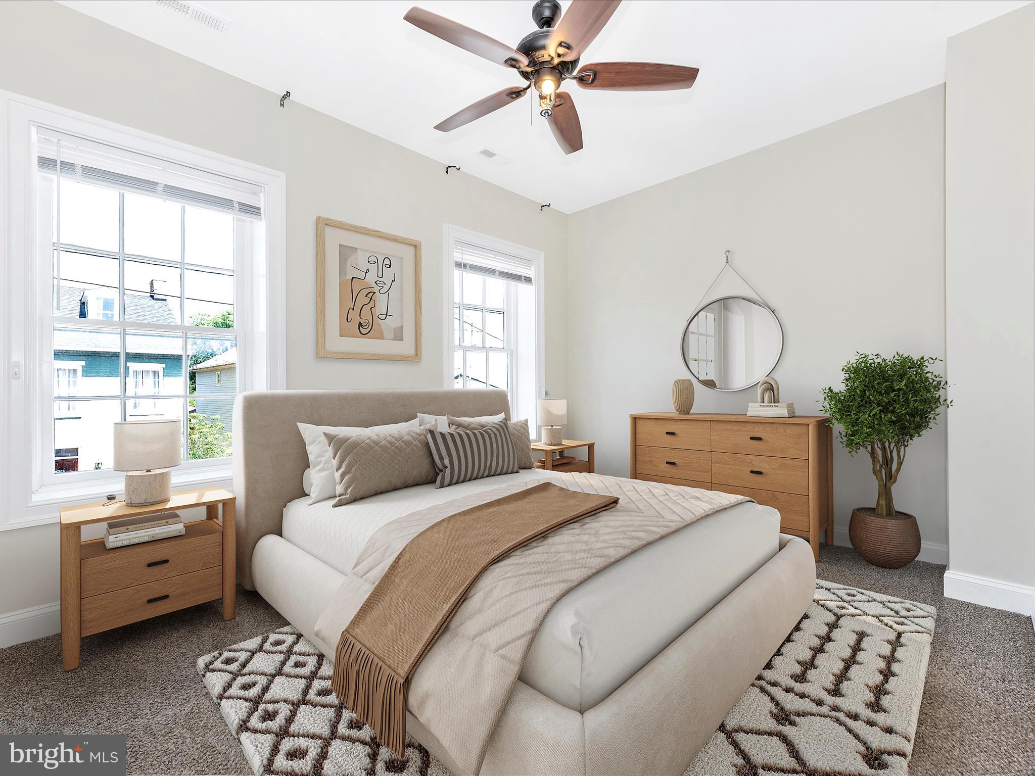 232 East 6th Street Frederick, MD 21701 - Photo 26 of 55 Virtually Staged Primary Bedroom