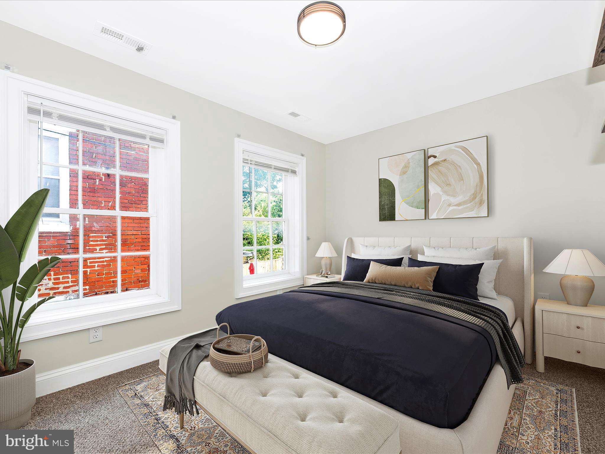 232 East 6th Street Frederick, MD 21701 - Photo 32 of 55 Virtually Staged Bedroom 2
