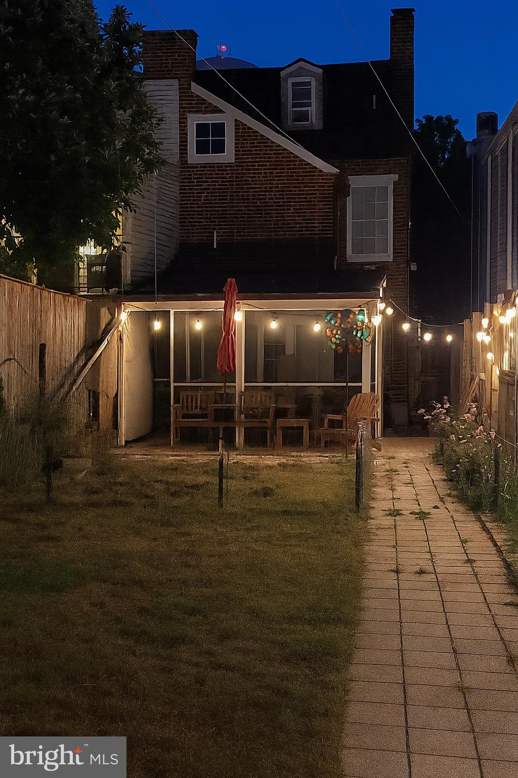 232 East 6th Street Frederick, MD 21701 - Photo 6 of 55 Enjoy the Screened Porch: Day and NIght