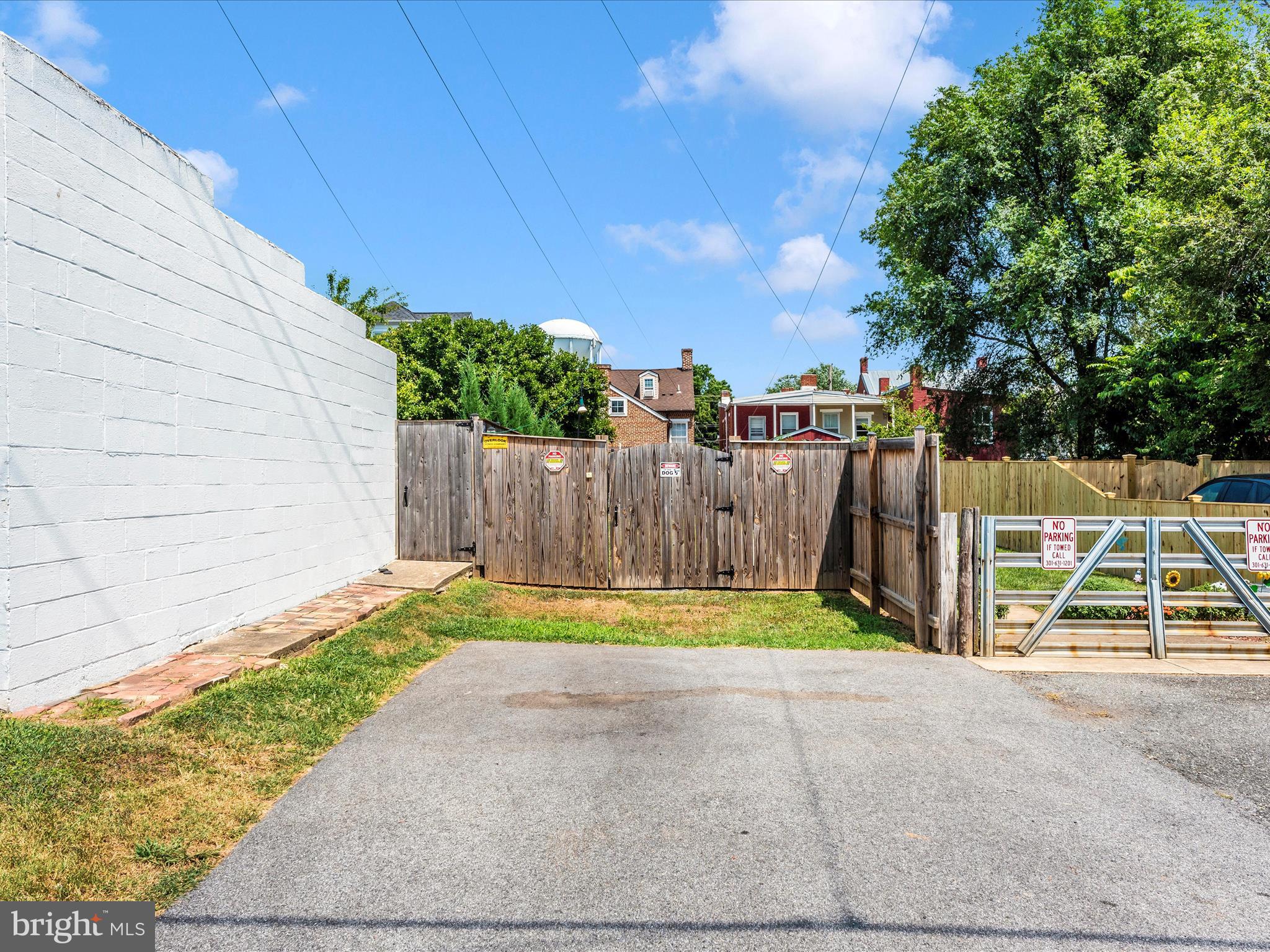 232 East 6th Street Frederick, MD 21701 - Photo 7 of 55 Exterior Back Parking for 2 cars.