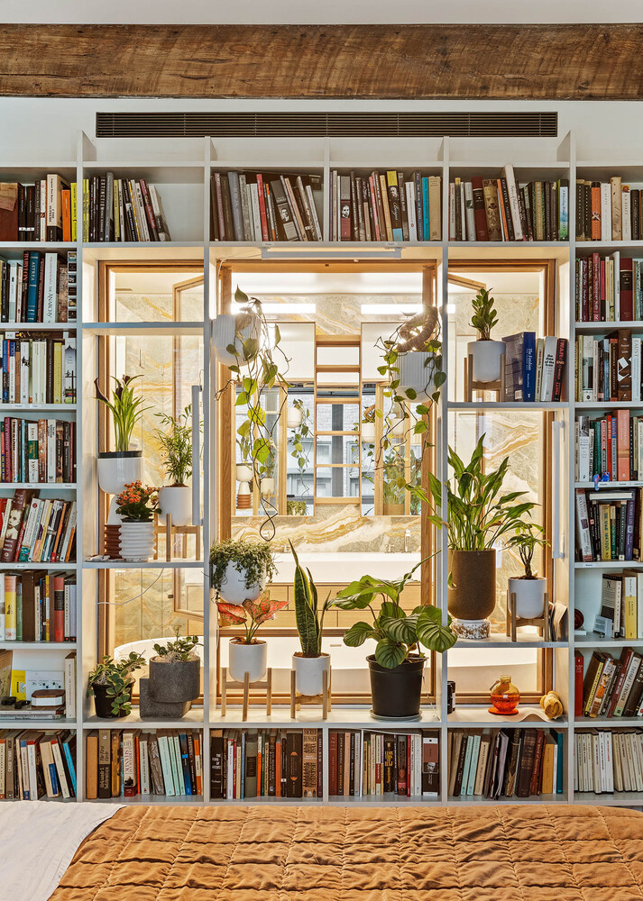 50 Wooster Street, Unit 4NR Manhattan, NY 10013 - Photo 10 of 16 a view of a living room and a balcony