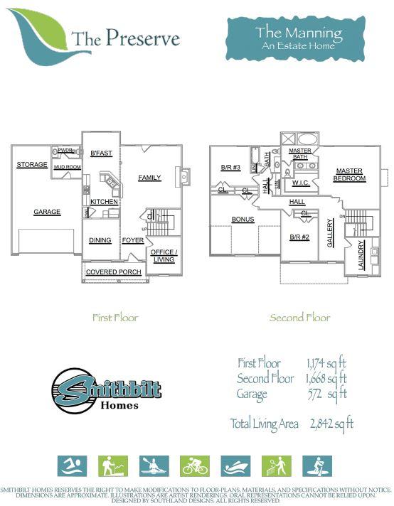 100 Eastberry Road, Unit LOT 588 Oak Ridge, TN 37830 - Photo 12 of 12 Manning Floorplan