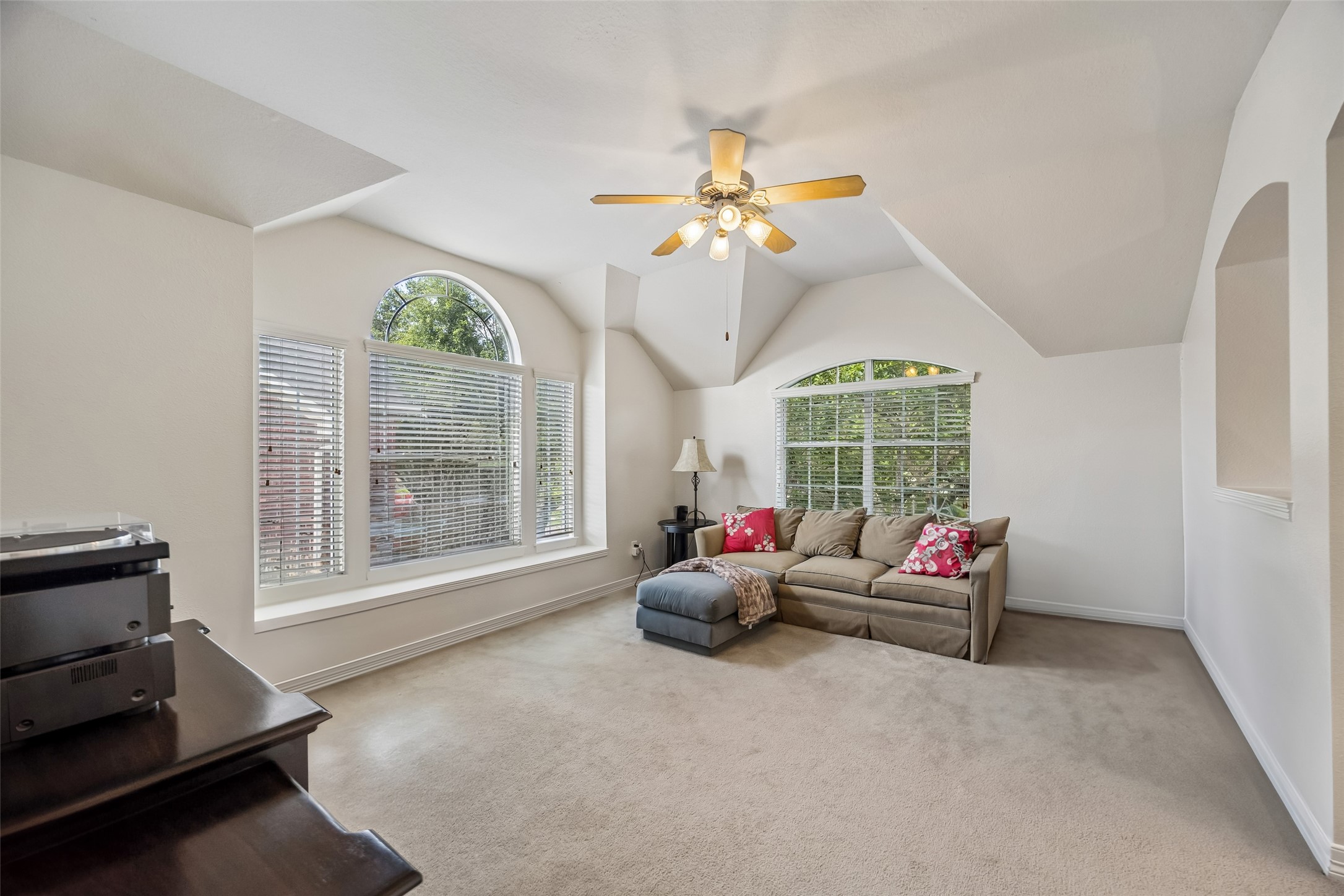 5718 Brennan Ridge Lane Katy, TX 77450 - Photo 23 of 42 UPSTAIRS GAME ROOM RETREAT: Generous dimensions, vaulted ceilings, and abundant natural light create a versatile space that easily adapts to every stage of life.