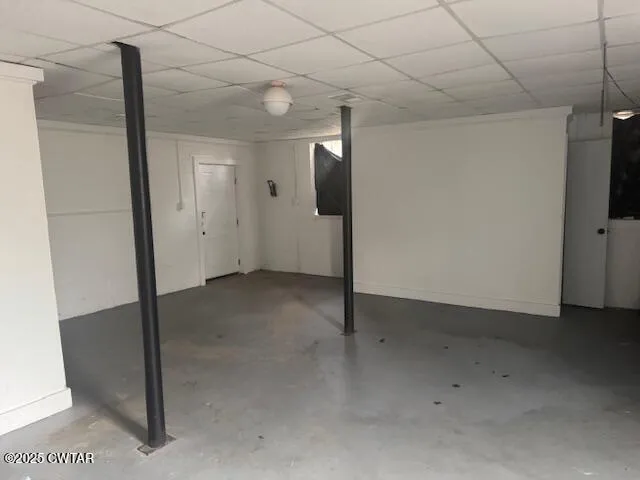 a view of empty room