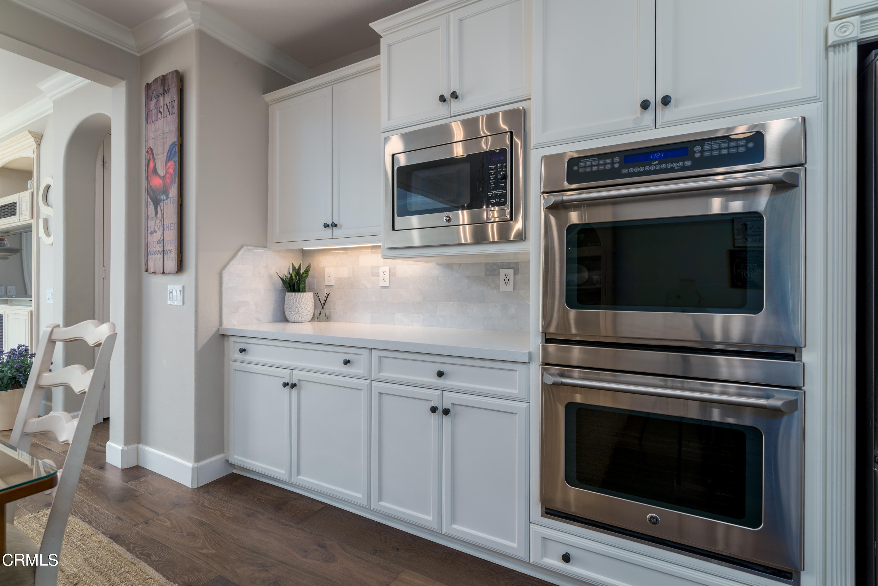 3064 White Rock Road Camarillo, CA 93012 - Photo 12 of 47 a kitchen with cabinets and steel stainless steel appliances
