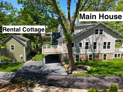 a street sign on a pole on a street