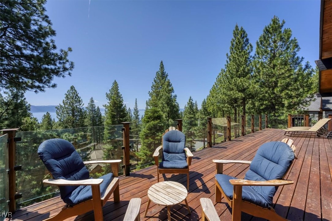 553 Silvertip Drive Incline Village, NV 89451 - Photo 3 of 35 a view of a patio with iron fence