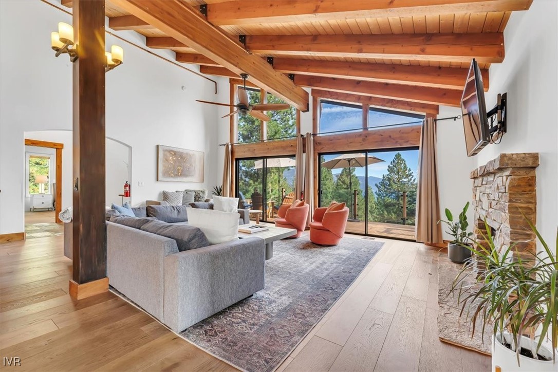 553 Silvertip Drive Incline Village, NV 89451 - Photo 6 of 35 a living room with furniture and a large window