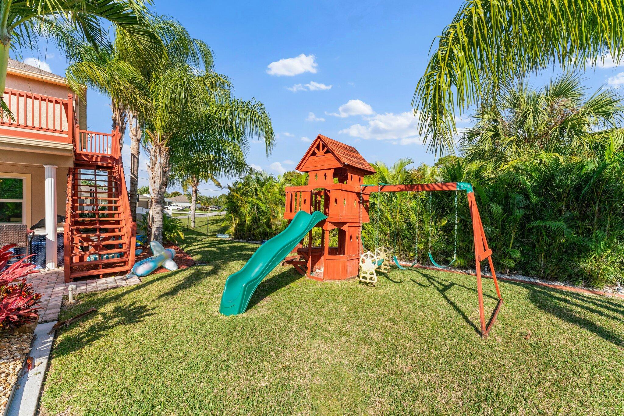 2198 Southwest Certosa Road Port St. Lucie, FL 34953 - Photo 52 of 76 Spacious backyard