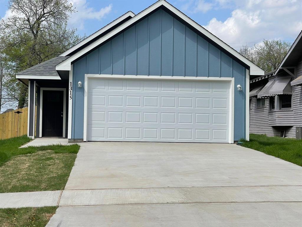a house with a outdoor space