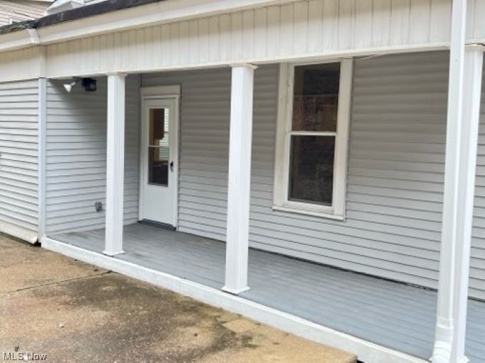 5001 Atchison Road Bellaire, OH 43906 - Photo 25 of 27 New Back Porch