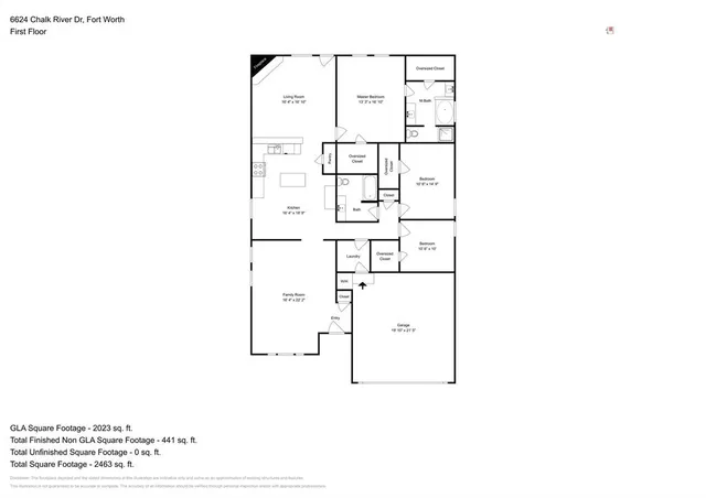$2,095 | 6624 Chalk River Drive, Fort Worth, TX 76179
