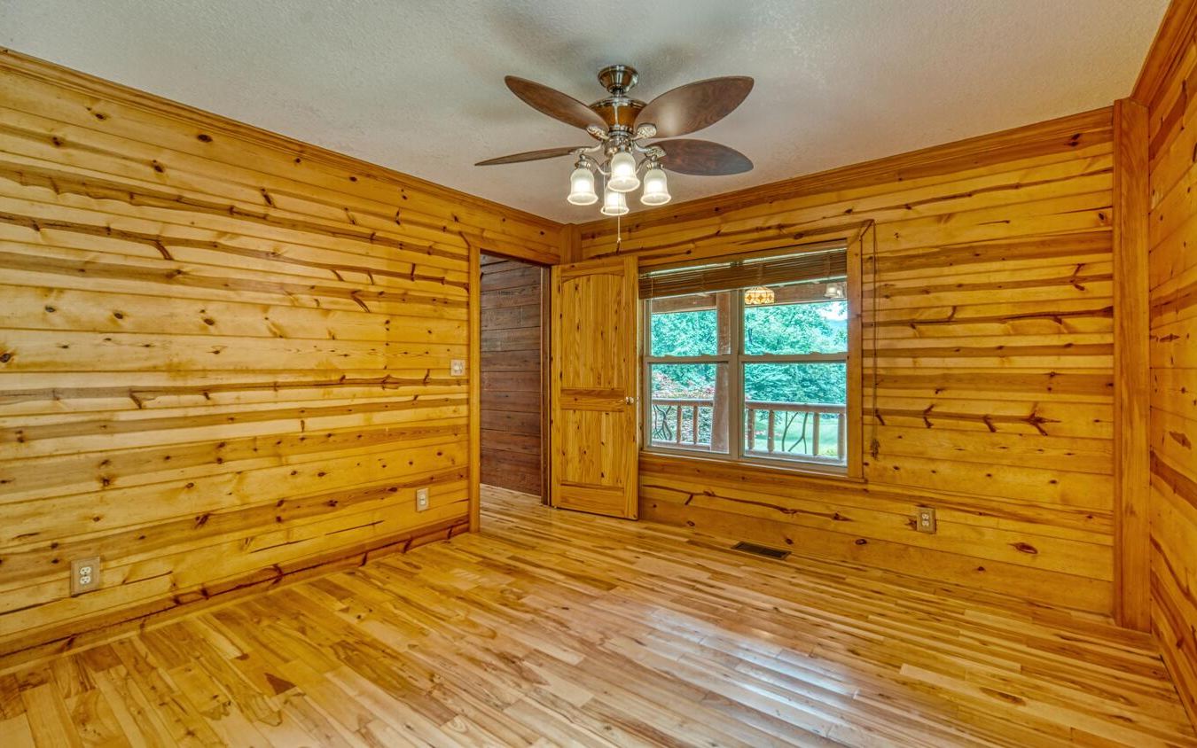 1666 Underwood Road Hiawassee, GA 30546 - Photo 14 of 42 a view of empty room with a ceiling fan