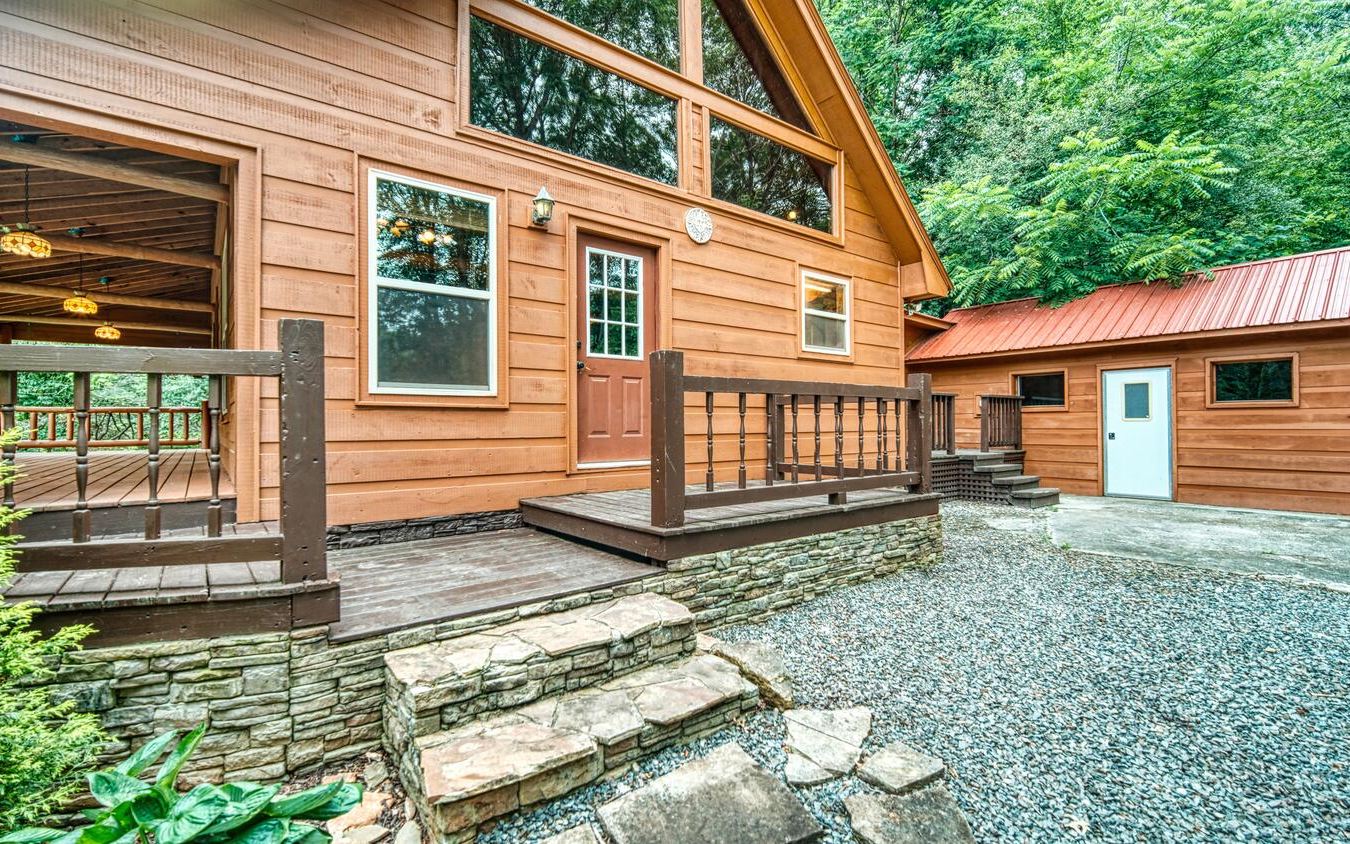 1666 Underwood Road Hiawassee, GA 30546 - Photo 5 of 42 a view front of house with a yard