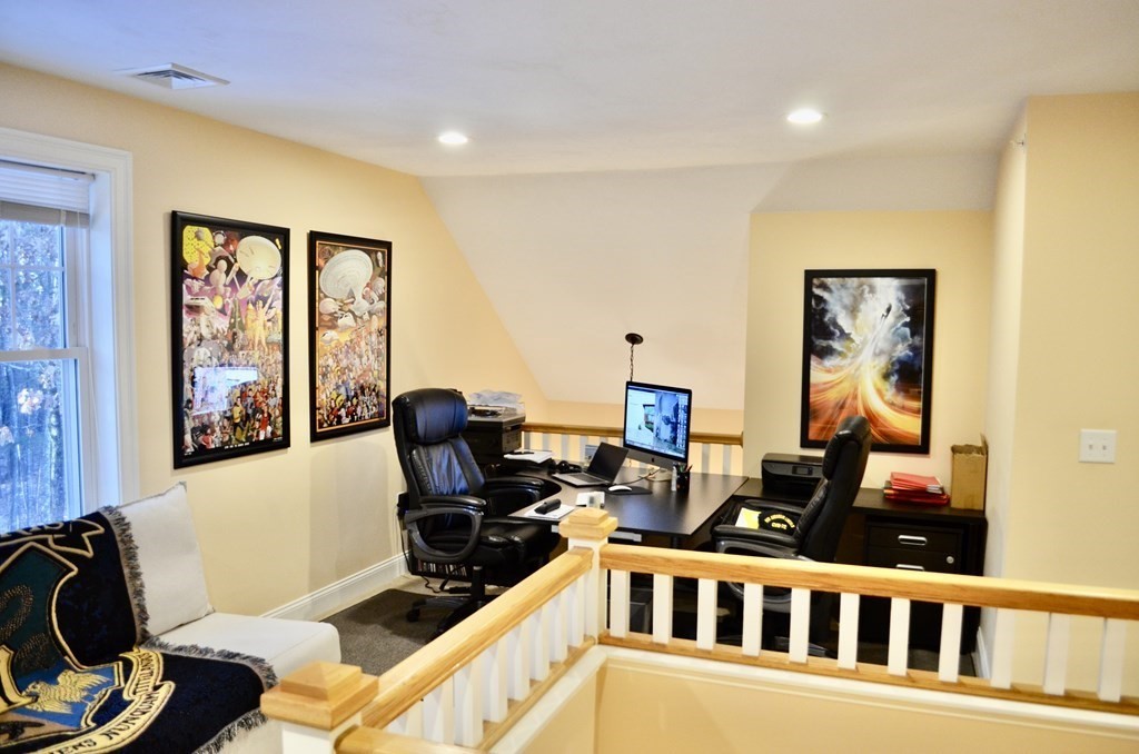 3 Trail Ridge Way, Unit D Harvard, MA 01451 - Photo 17 of 41 a view of a workspace with furniture and a window