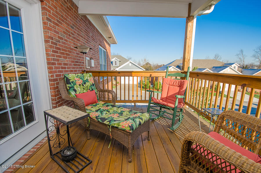 905 Ridge Point Drive Louisville, KY 40299 - Photo 16 of 46 Upper Level Covered Deck