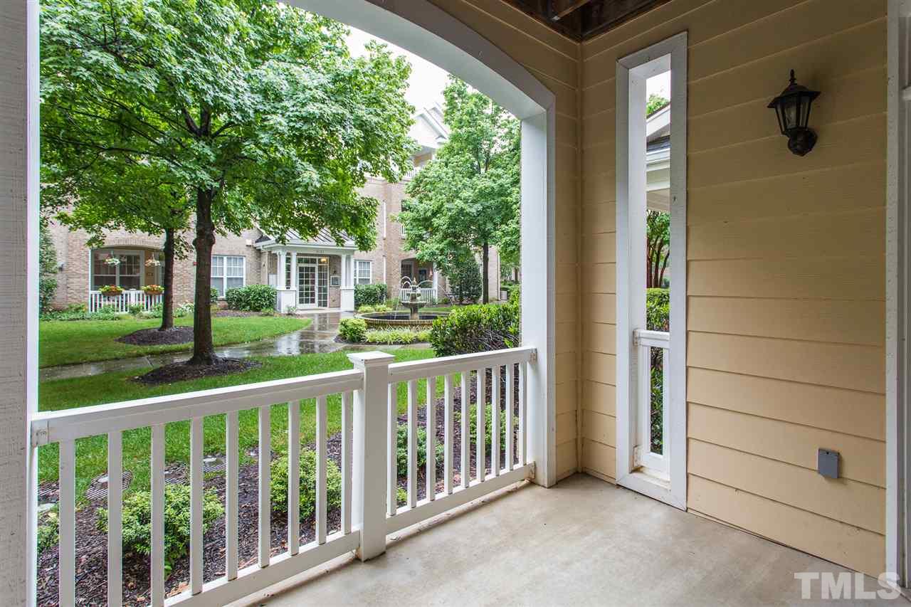 3151 Hemlock Forest Circle, Unit 102 Raleigh, NC 27612 - Photo 20 of 26 a view of a balcony