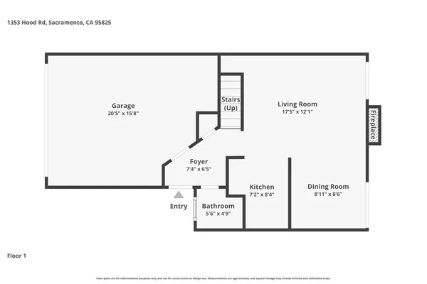 $298,000 | 1353 Hood Road, Sacramento, CA 95825