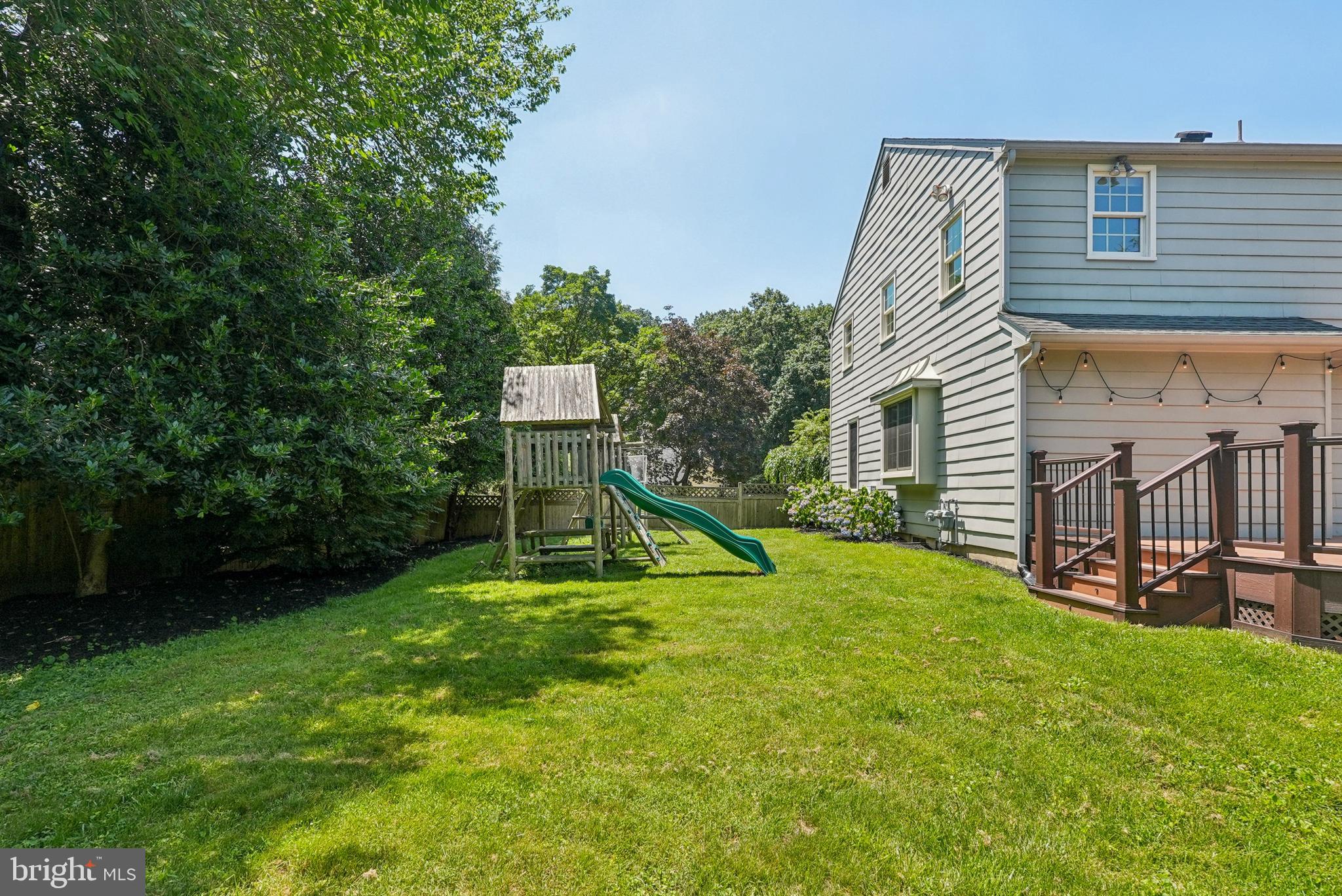 10 Rooftree Road Cherry Hill, NJ 08003 - Photo 58 of 58 a view of a house with a backyard and a slide