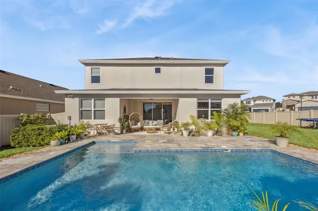 a view of a city with a lake