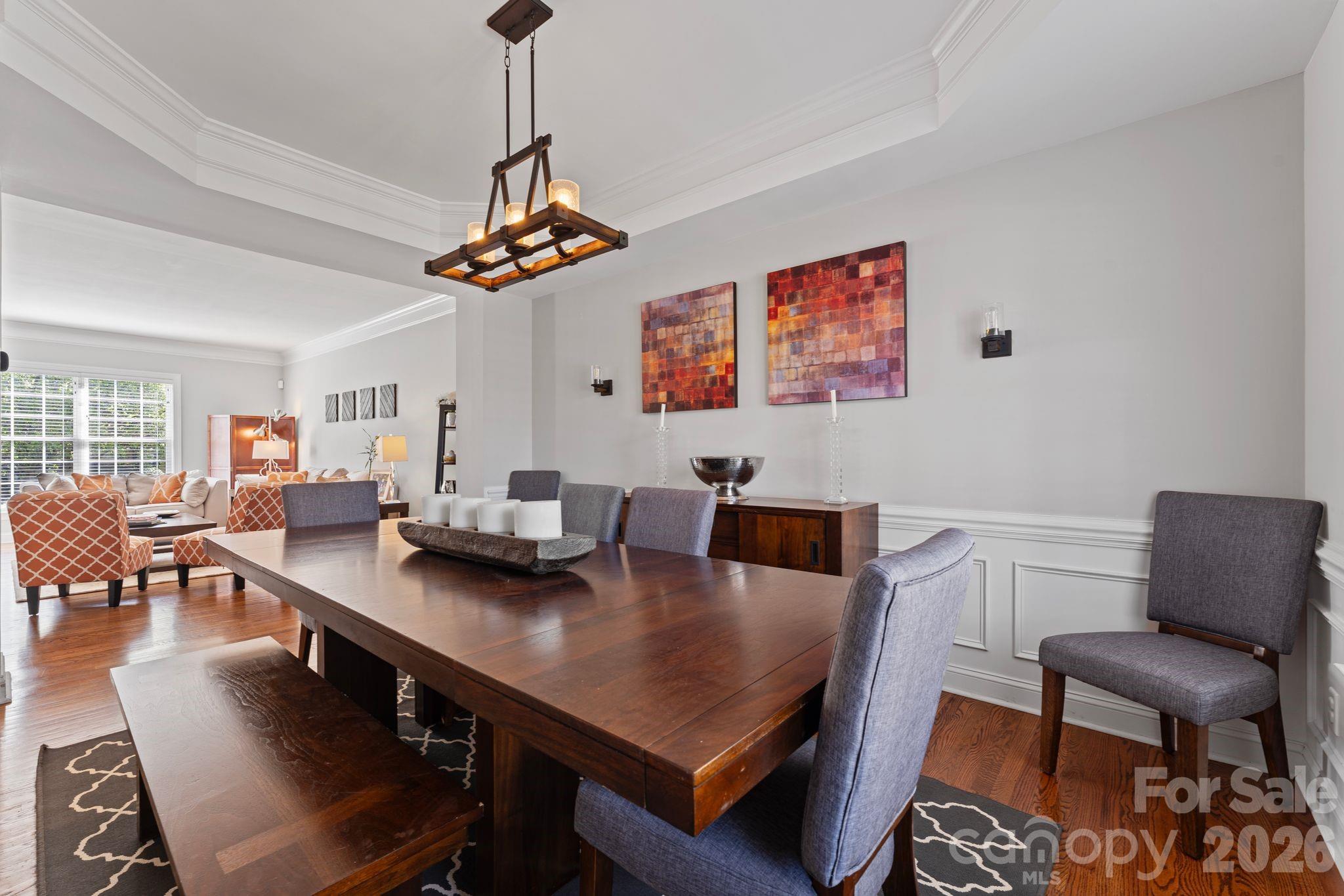 9618 Cockerham Lane Huntersville, NC 28078 - Photo 7 of 37 a view of a dining room with furniture
