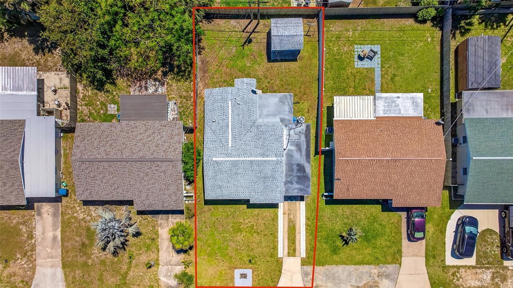 47 Carol Road Ormond Beach, FL 32176 - Photo 49 of 54 an aerial view of residential houses with outdoor space