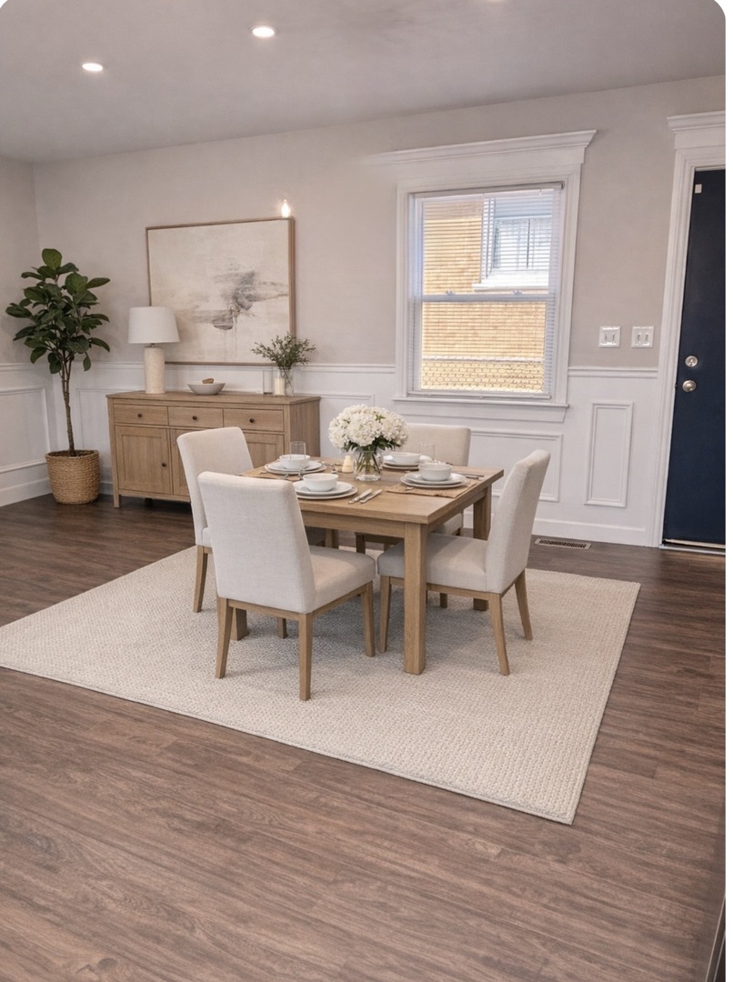 11657 South Racine Avenue Chicago, IL 60643 - Photo 13 of 40 a view of a dining room with furniture and wooden floor