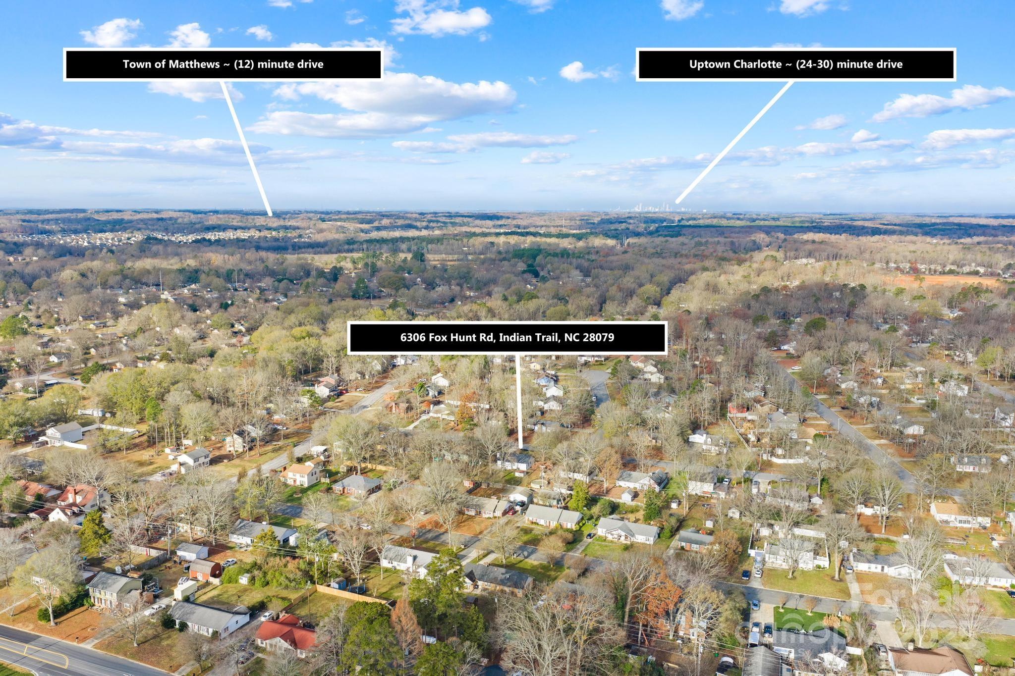 6306 Fox Hunt Road Indian Trail, NC 28079 - Photo 18 of 20 a view of city
