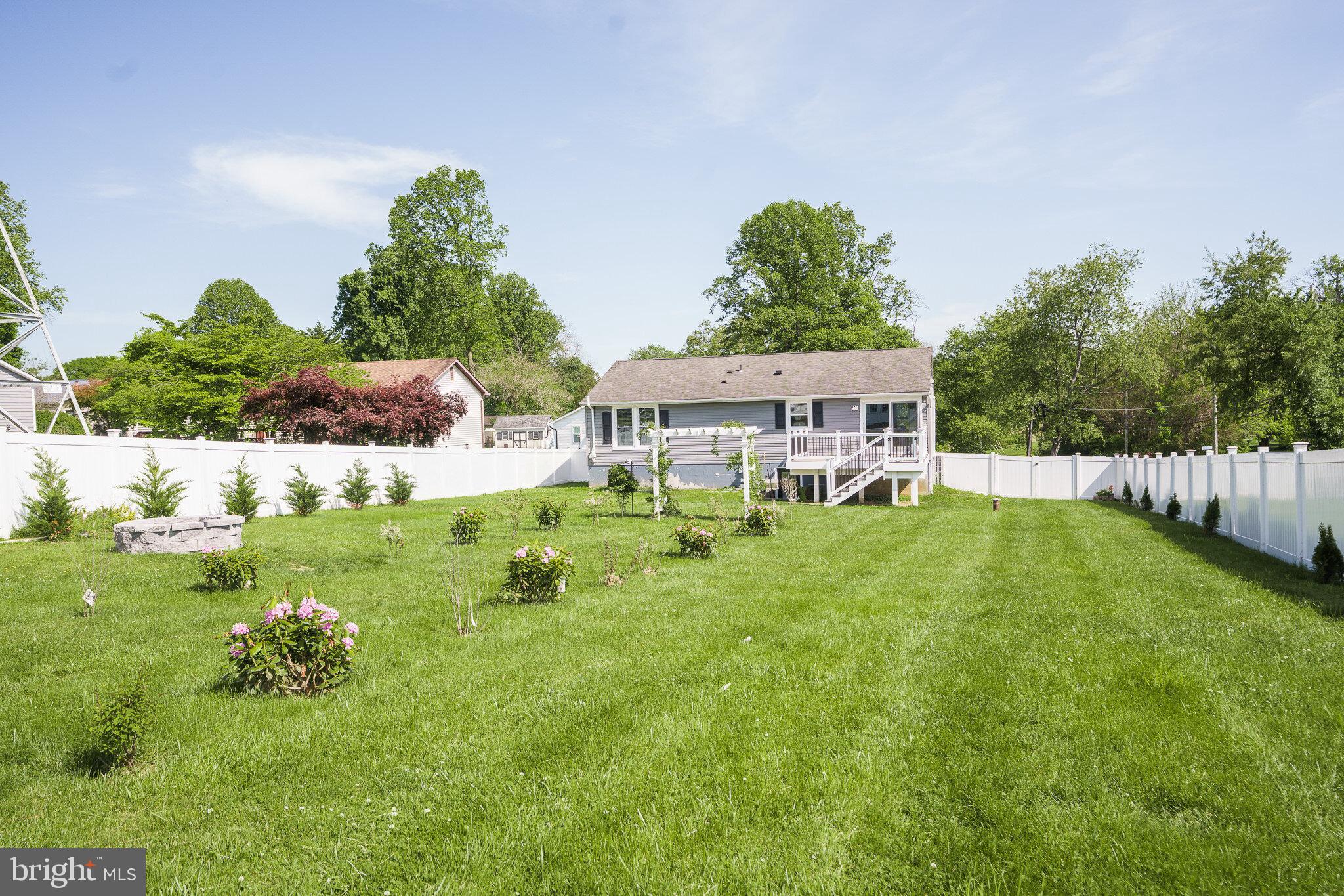 1 Highview Road Conowingo, MD 21918 - Photo 6 of 36 Expansive fenced backyard with deck and outbuildin