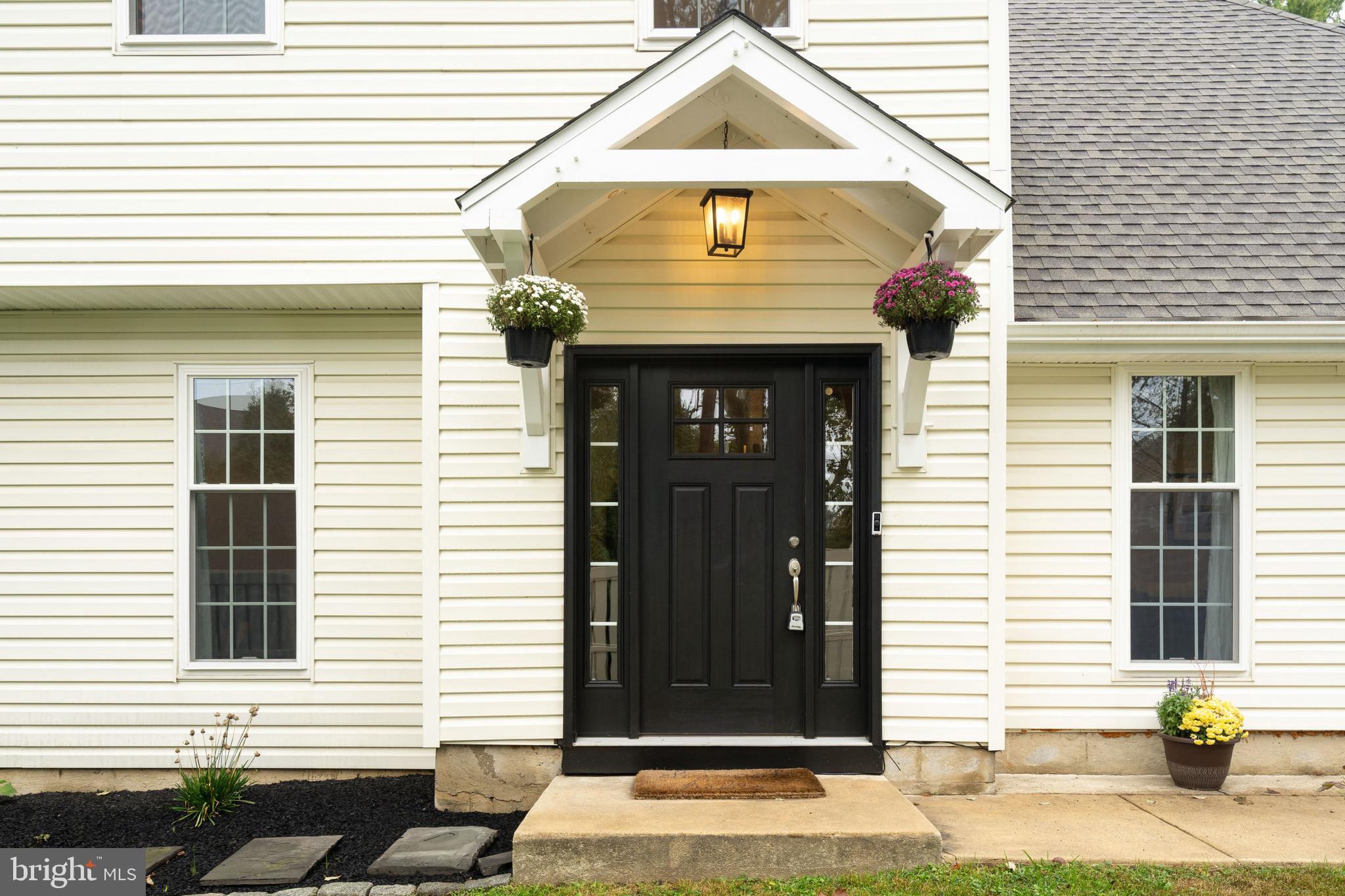 Portico entry