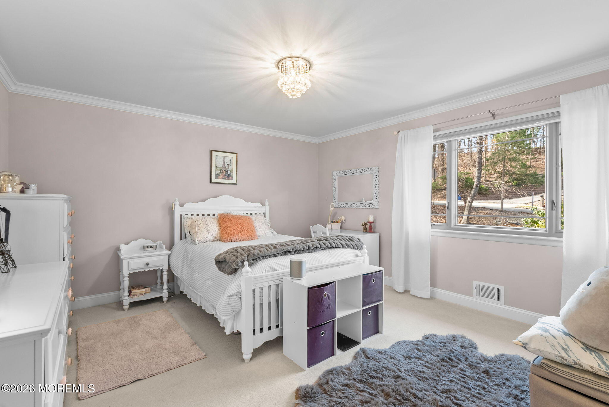 21 Stoney Brook Road Holmdel, NJ 07733 - Photo 25 of 40 a bedroom with a bed and a dresser with wooden floor