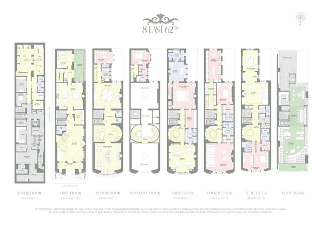 a view of a door with a mirror