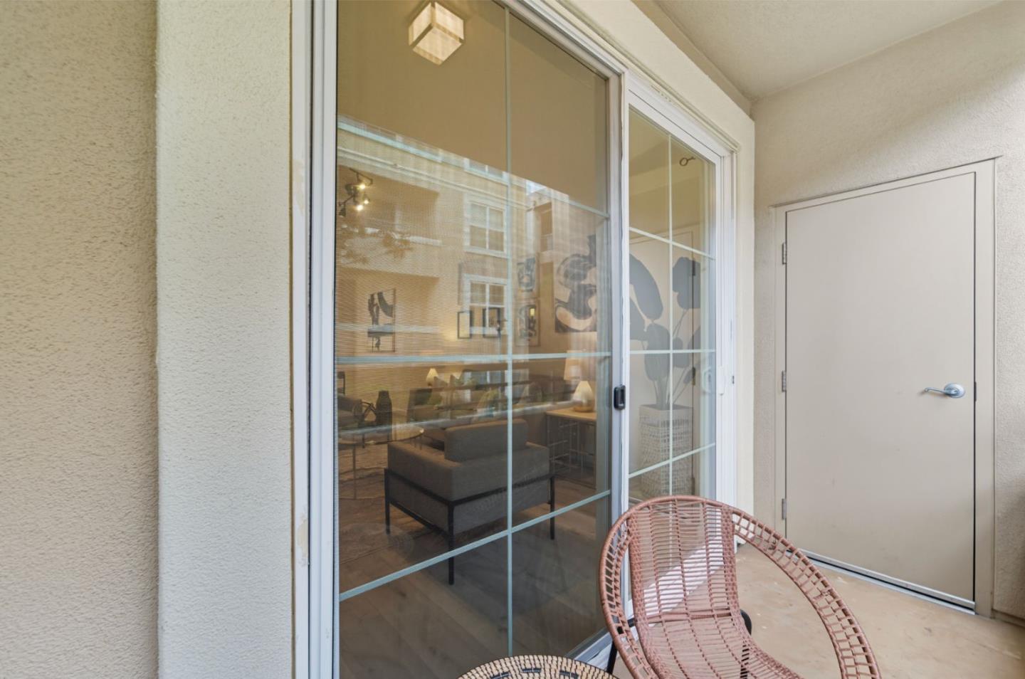 1388 Broadway, Unit 201 Millbrae, CA 94030 - Photo 20 of 33 a bathroom with a glass shower door