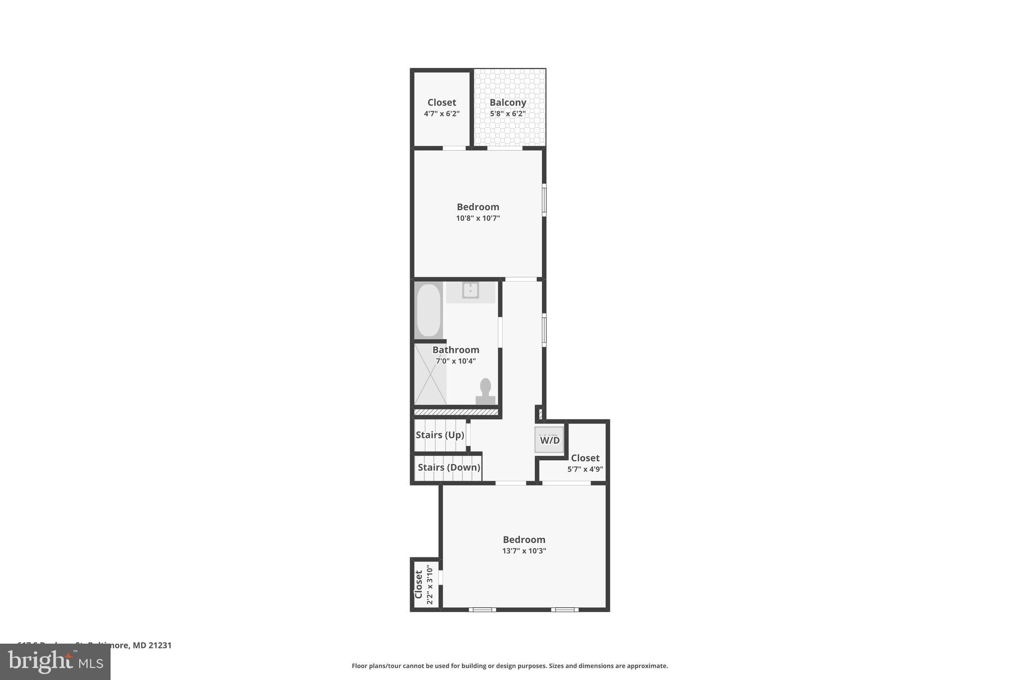 617 South Durham Street Baltimore, MD 21231 - Photo 40 of 42 a picture of a floor plan