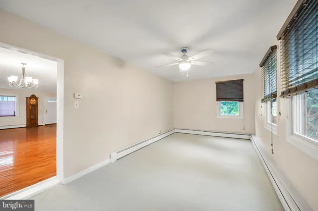 a view of an empty room with window