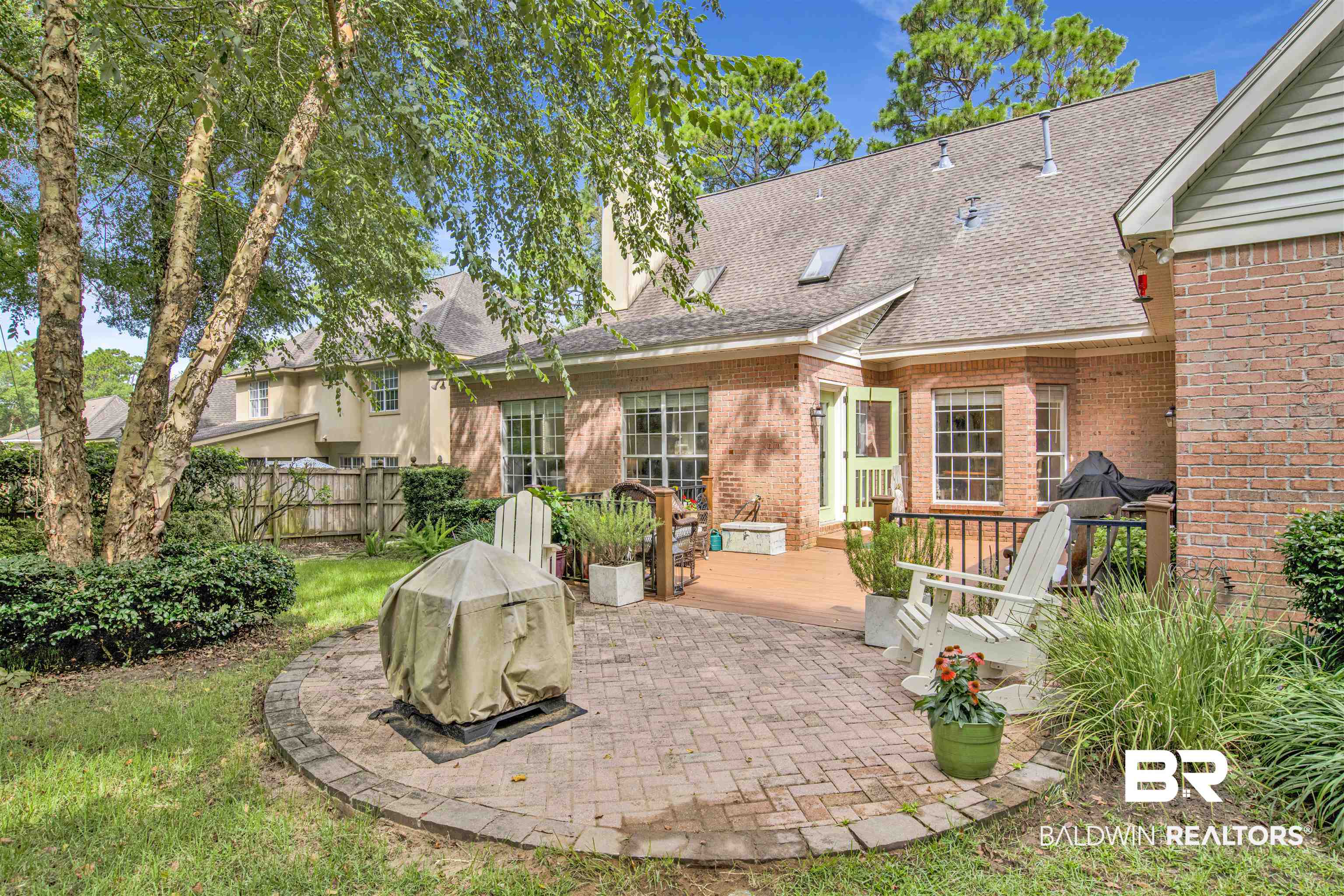 107 McIntosh Bluff Road Fairhope, AL 36532 - Photo 35 of 43 Back of property with a patio