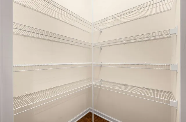 a view of a closet