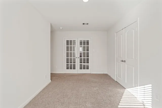 a view of empty room