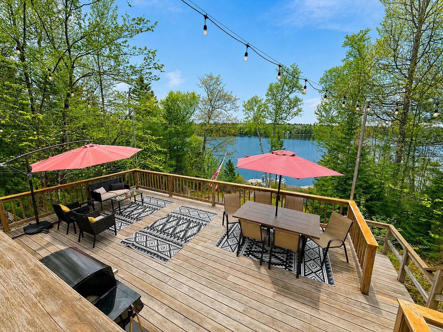 687 West Shore Road Otis, ME 04605 - Photo 8 of 55 Expansive Multi-Use Outdoor Deck