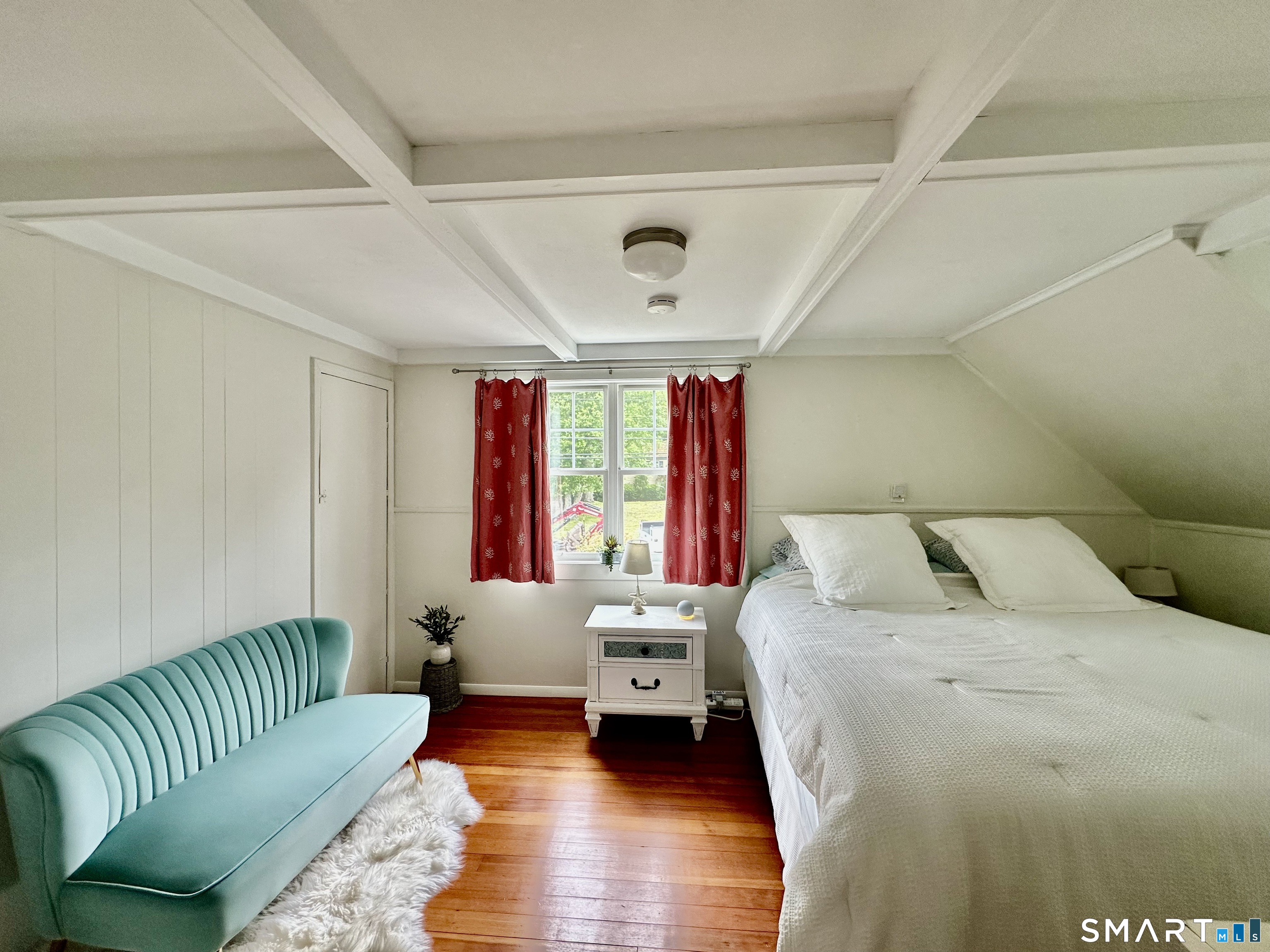 36 Attawan Road East Lyme, CT 06357 - Photo 25 of 40 Beautiful Coffered Ceilings! Walk-in Closet and Second Closet in this room.