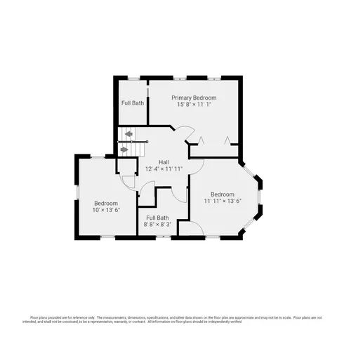 a picture of a bench in a white wall